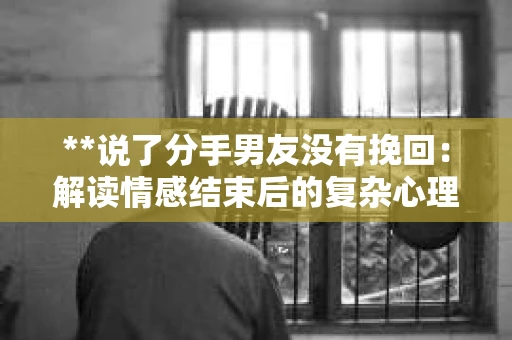 **说了分手男友没有挽回：解读情感结束后的复杂心理与现实**