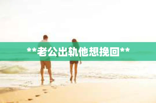 **老公出轨他想挽回**