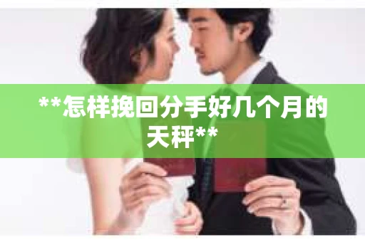 **怎样挽回分手好几个月的天秤**