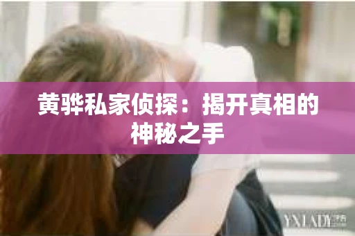 黄骅私家侦探：揭开真相的神秘之手