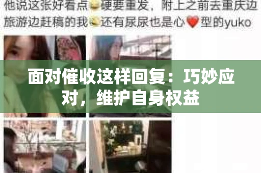 面对催收这样回复：巧妙应对，维护自身权益