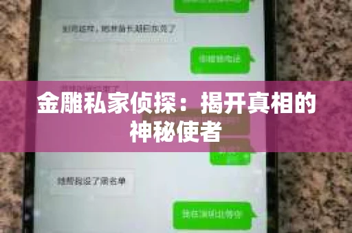金雕私家侦探：揭开真相的神秘使者