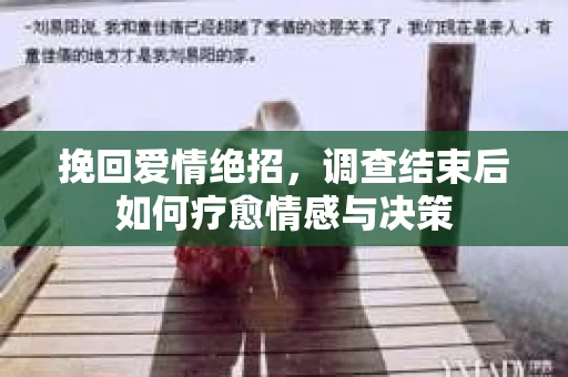挽回爱情绝招，调查结束后如何疗愈情感与决策