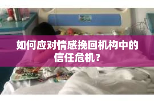 如何应对情感挽回机构中的信任危机？