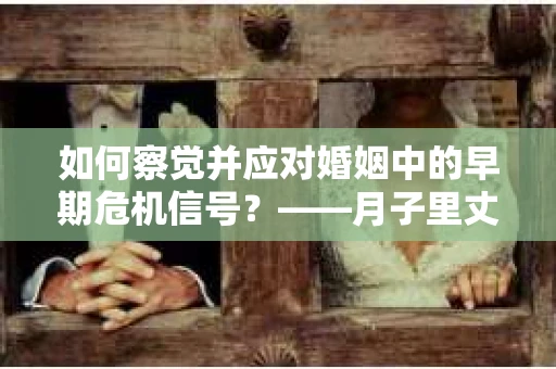 如何察觉并应对婚姻中的早期危机信号？——月子里丈夫出轨后的挽回策略