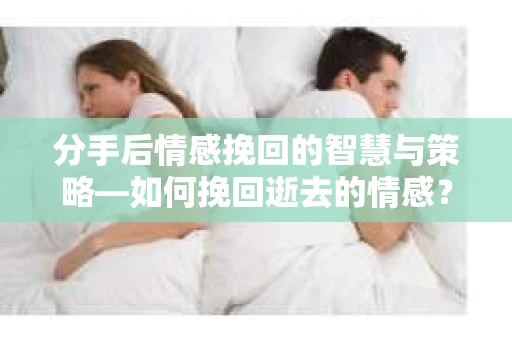 分手后情感挽回的智慧与策略—如何挽回逝去的情感? 分手后情感挽回的智慧与策略—如何挽回逝去的情感?